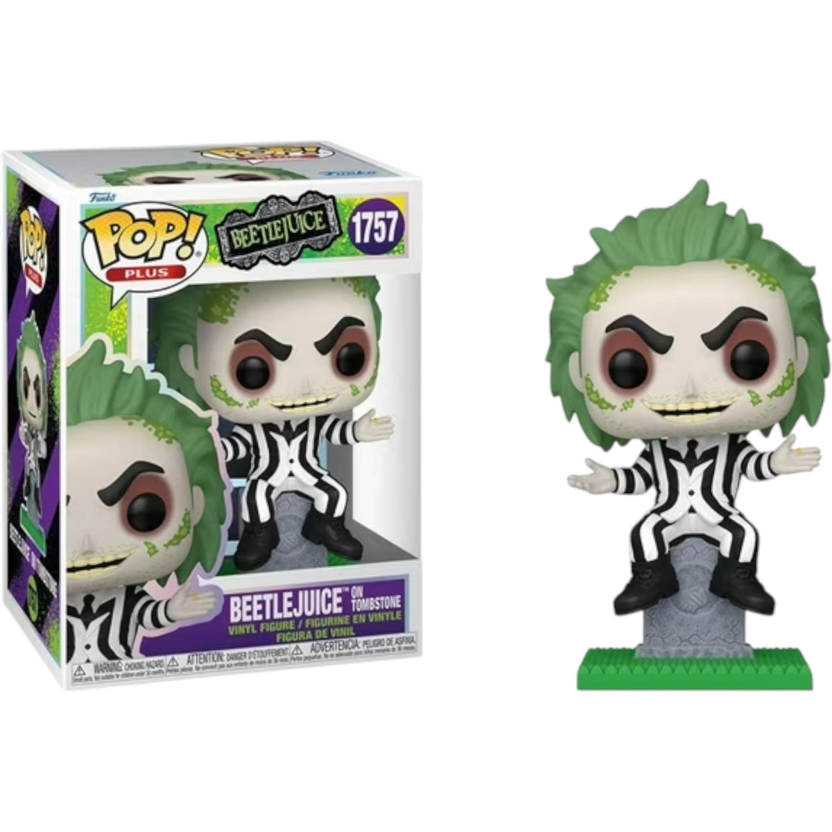Funko Pop! Beetlejuice on Tombstone #1757 Vinyl Figure