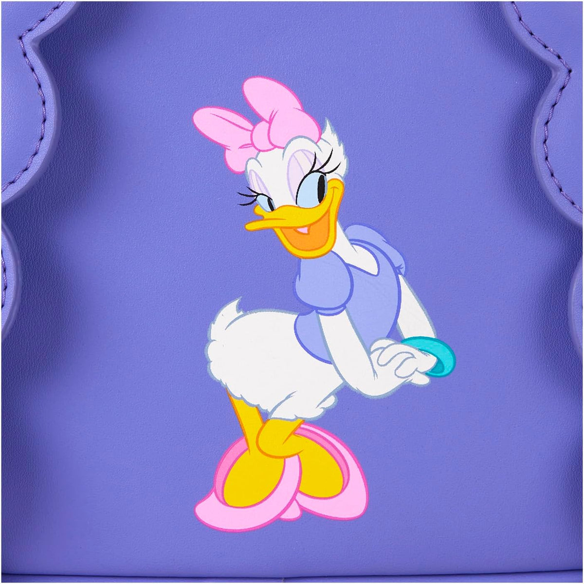 Loungefly Disney Daisy Duck 85th Anniversary Plush Mini Backpack