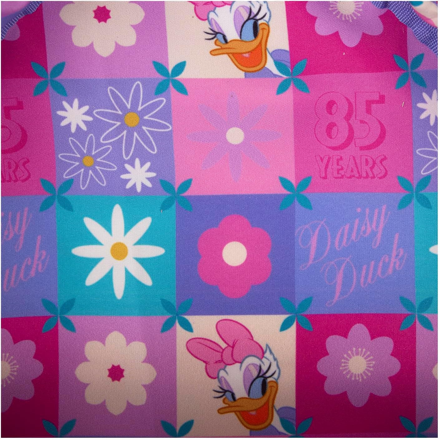 Loungefly Disney Daisy Duck 85th Anniversary Plush Mini Backpack