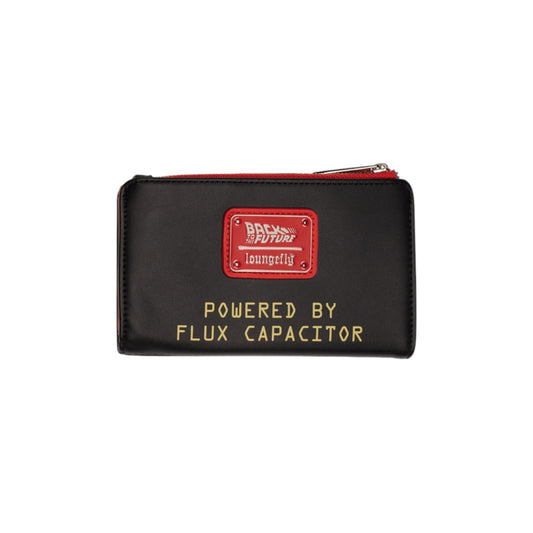 Loungefly Universal Studios Back To The Future Flux Capacitor Card Holder Wallet