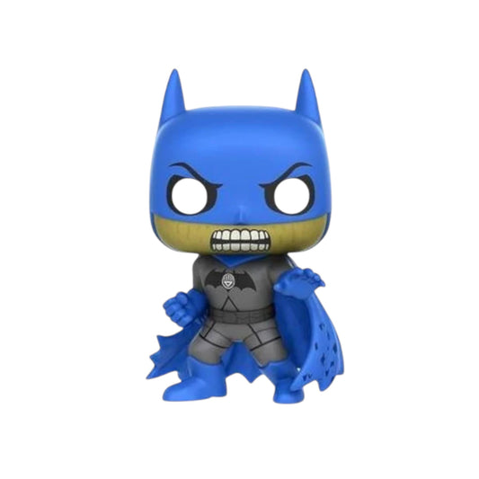 Funko Pop! vinyl figure of Darkest Night Batman with blue costume and mask on a white background