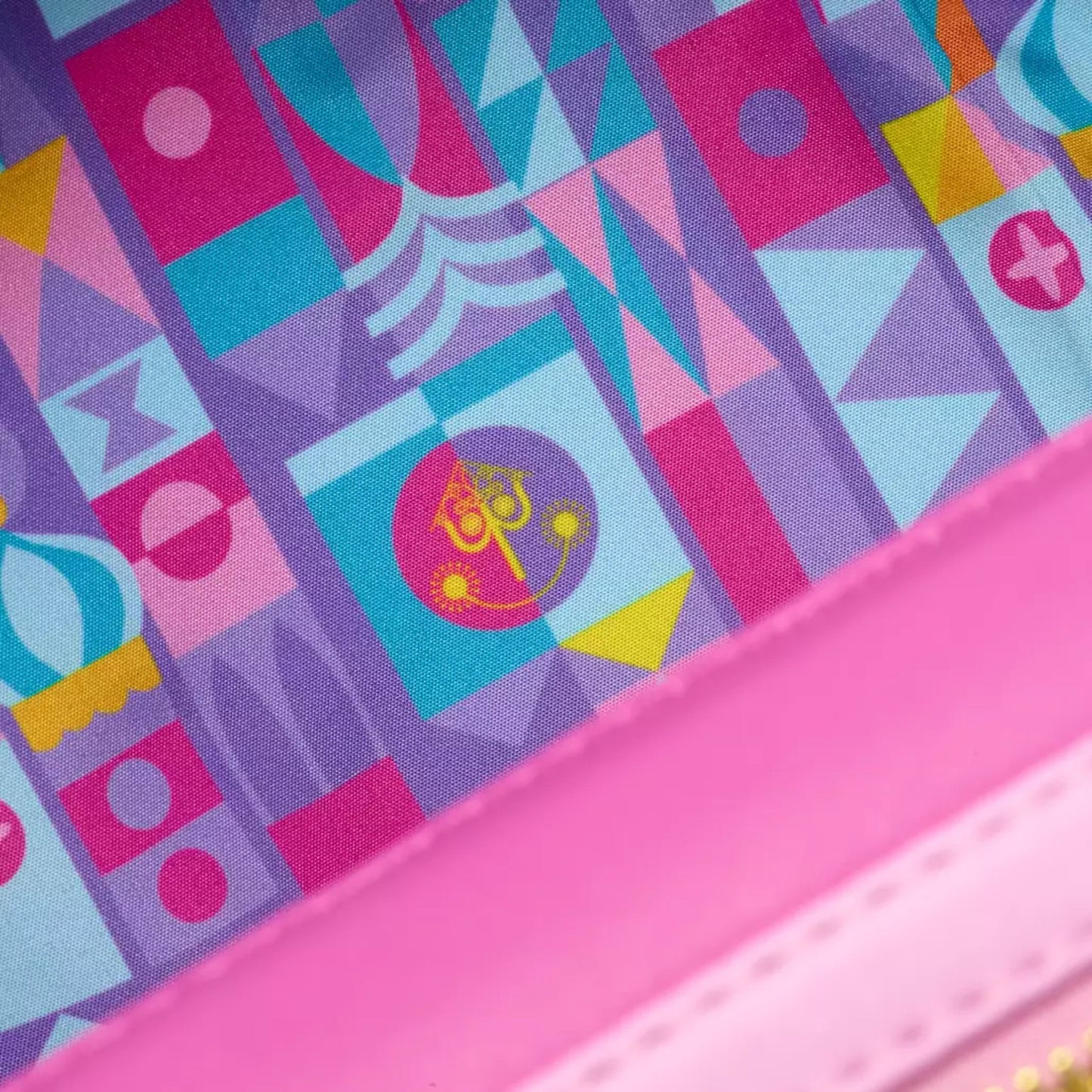 Loungefly Disney Parks Mickey Mouse Main Attraction It's a Small World Mini Backpack