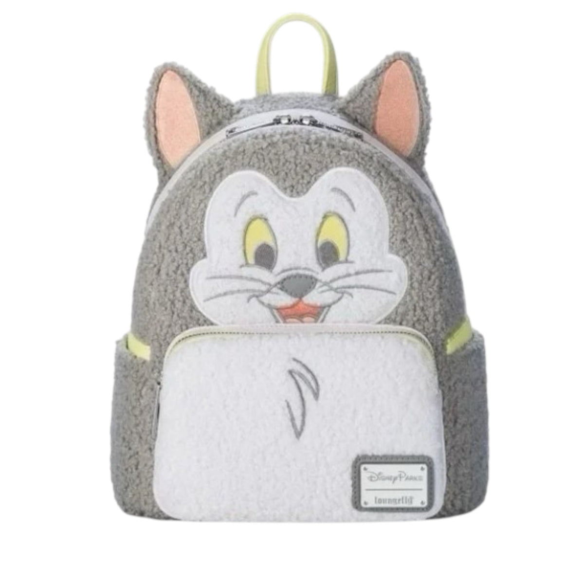 Backpack with Figaro character face on a white background