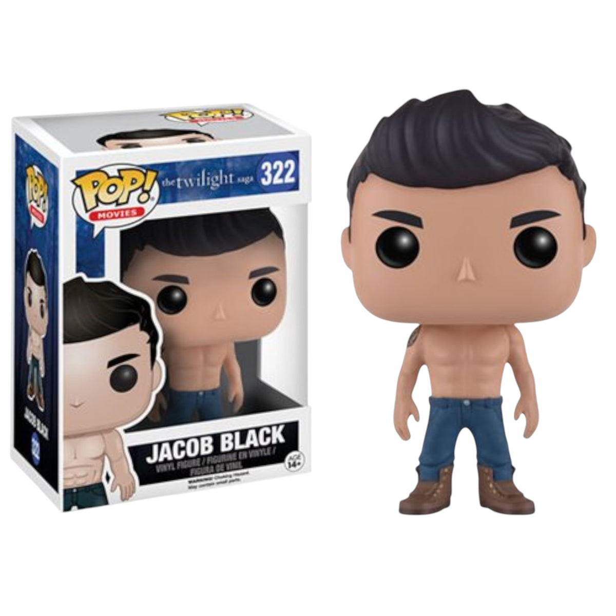 Funko Pop! Twilight Jacob Black #322 Vinyl Figure