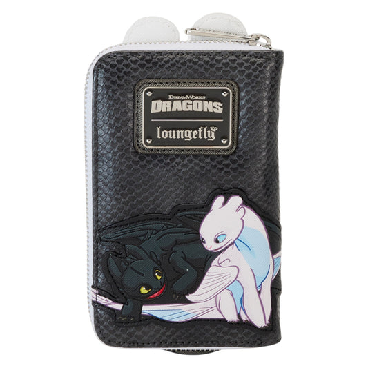 Loungefly Dreamworks How to Train Your Dragon Light and Night Fury Wallet