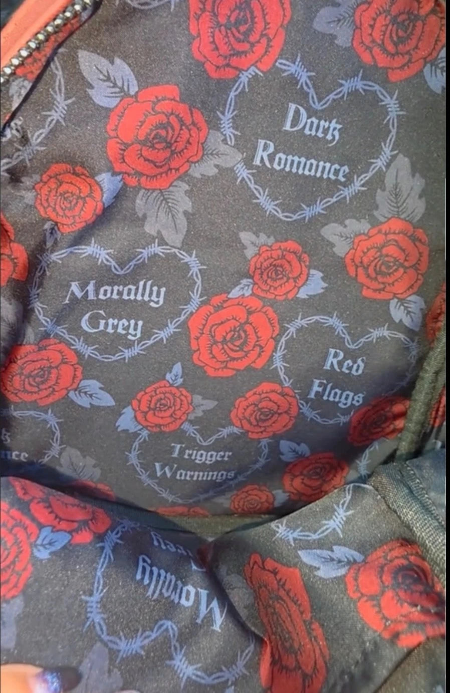 Loungefly Dark Romance Mini Backpack