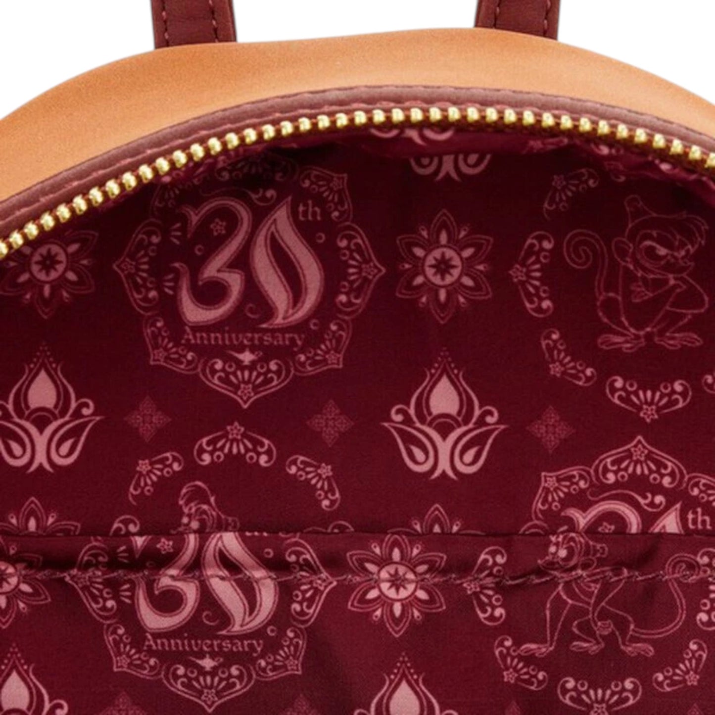 Loungefly Vault Disney Aladdin 30th Anniversary Abu Cosplay Mini Backpack