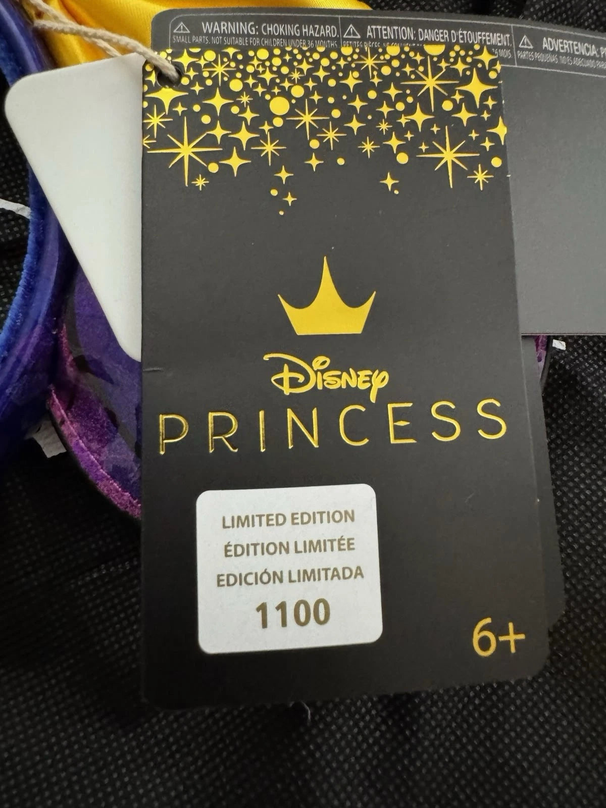 Loungefly Disney Beauty And The Beast Belle Stained Glass Ears Headband LE 1100