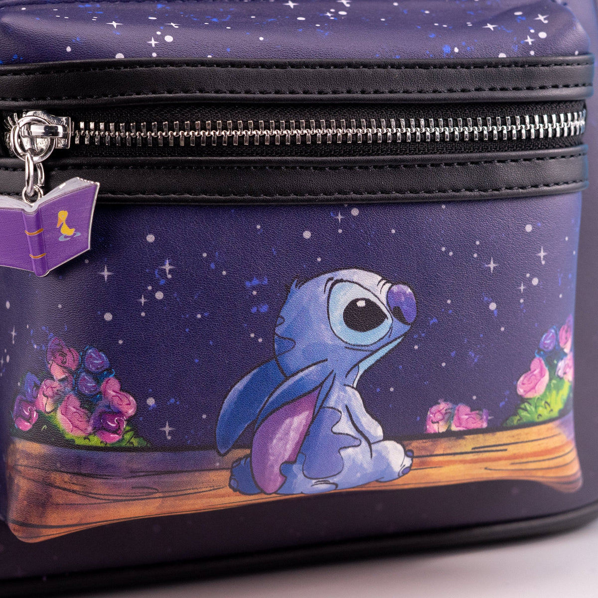 Loungefly Disney Lilo & Stitch Starry Night Stitch Mini Backpack