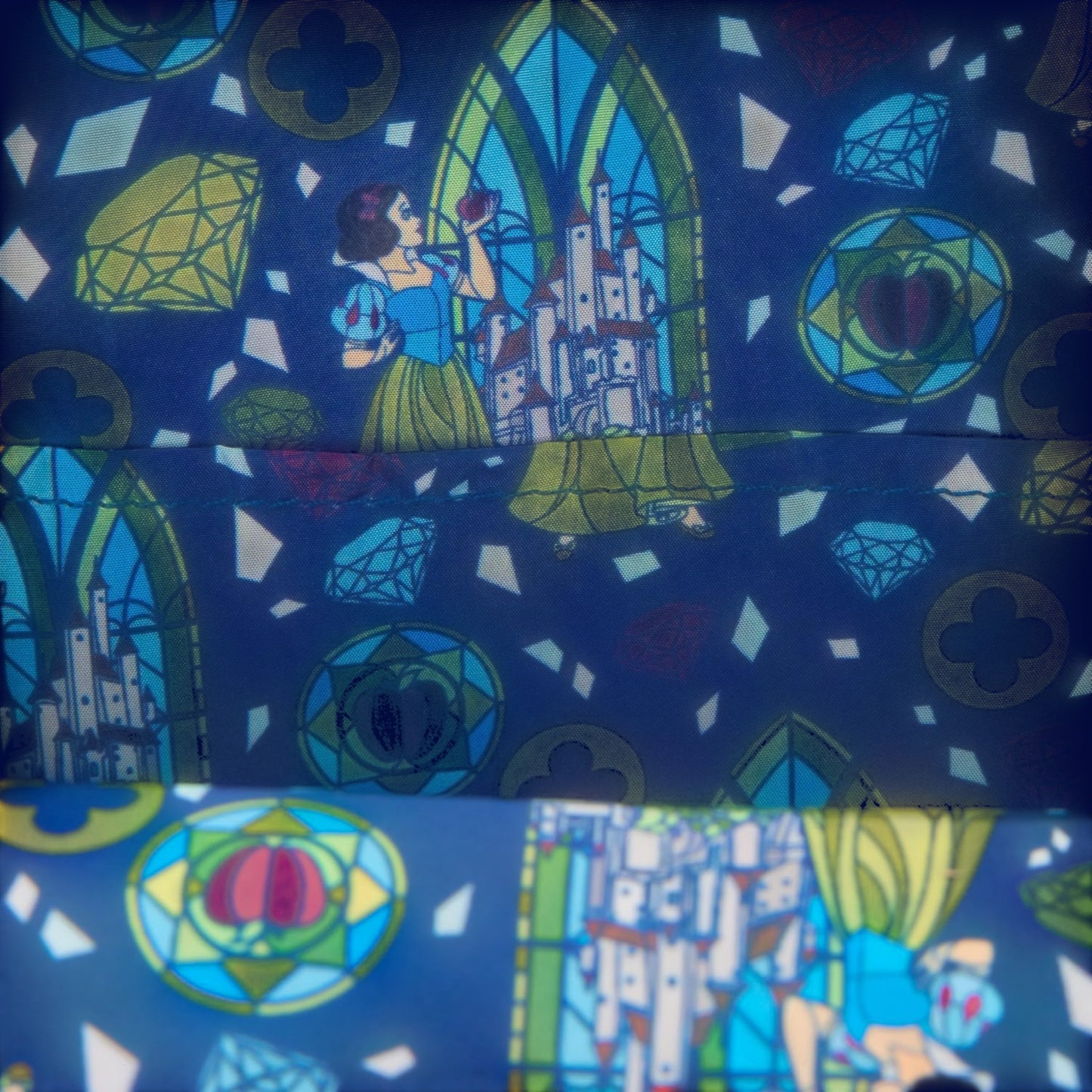 Loungefly Disney Princess Stained Glass Collection: Snow White Mini Backpack