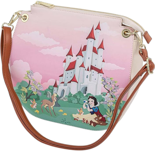 Loungefly Disney Snow White Castle Crossbody Bag