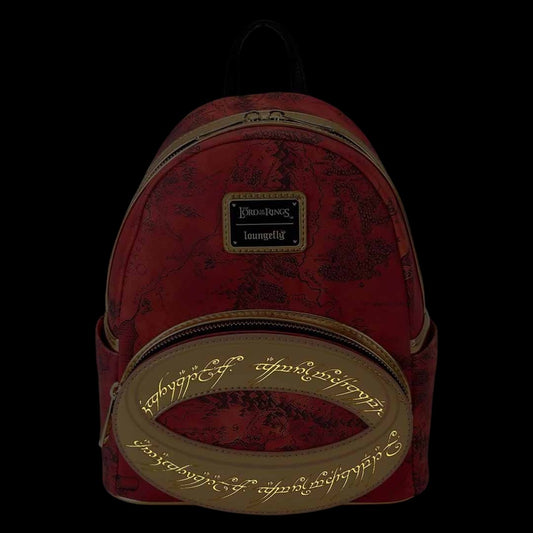 Loungefly New Warner Brothers Lord of the Rings The One Ring Mini Backpack