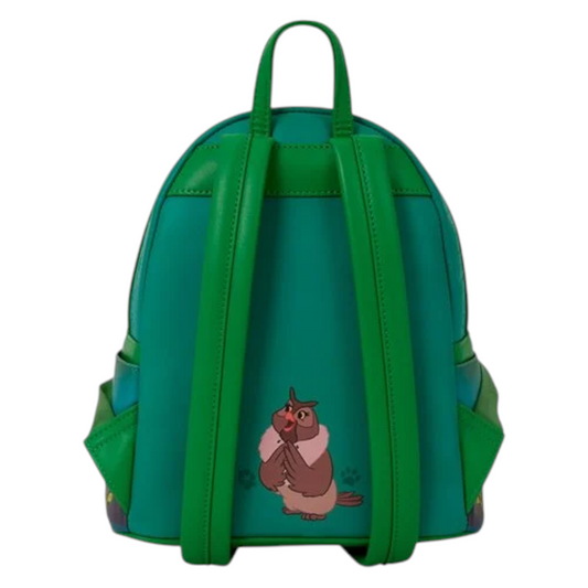 Loungefly New The Fox and the Hound Todd and Copper Forrest Mini Backpack