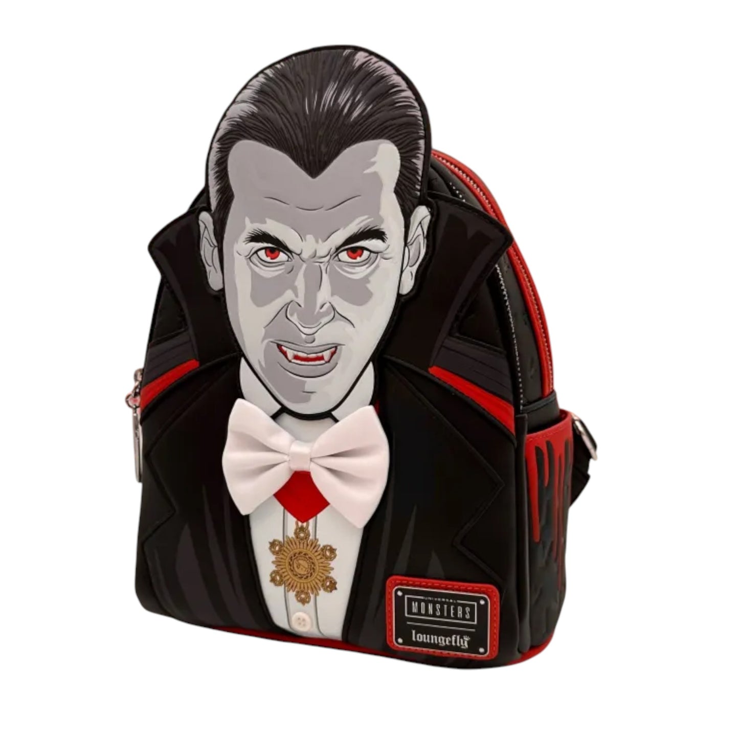 Loungefly Universal Studios Monsters Dracula Glow-in-the-Dark Cosplay Mini Backpack