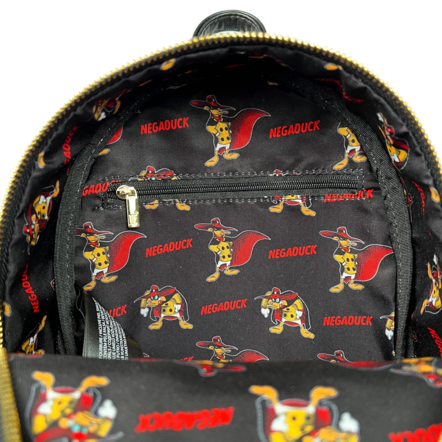 Loungefly Vault Darkwing Duck Negaduck Cosplay Mini Backpack & Wallet Set