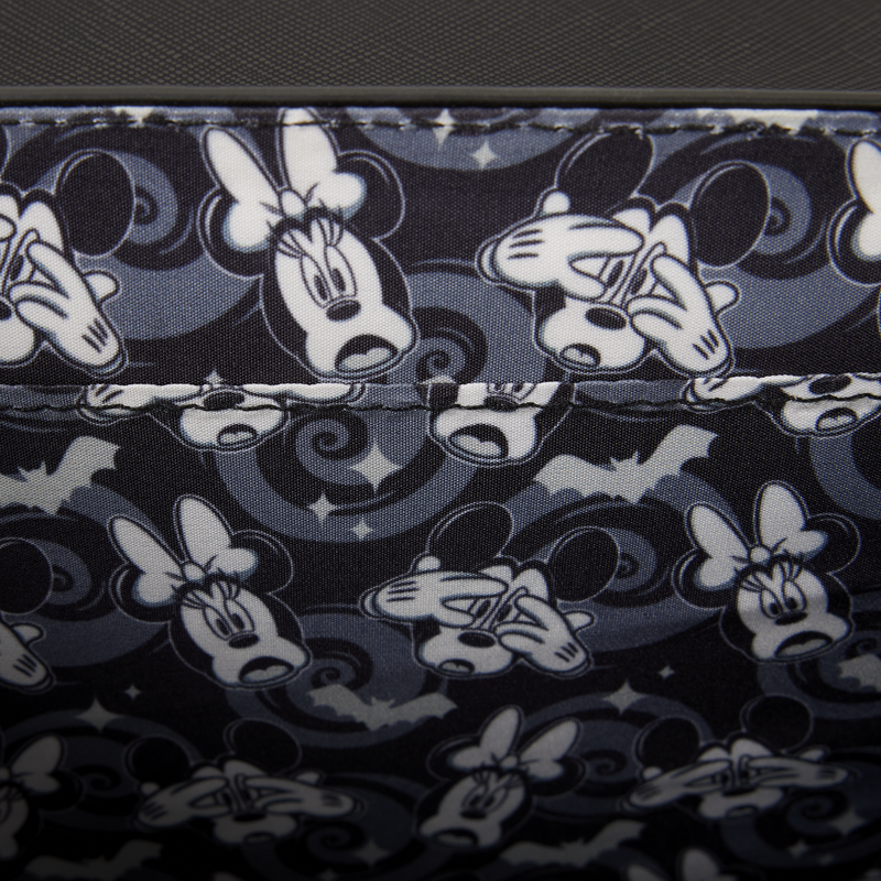 Loungefly New Mickey & Minnie Spiderweb & Bats Crossbody Bag