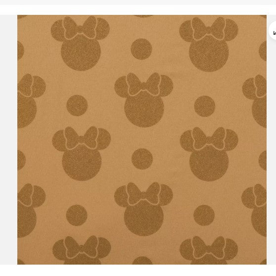 Loungefly Disney Parks Minnie Mouse Gold Sequin Mini Backpack