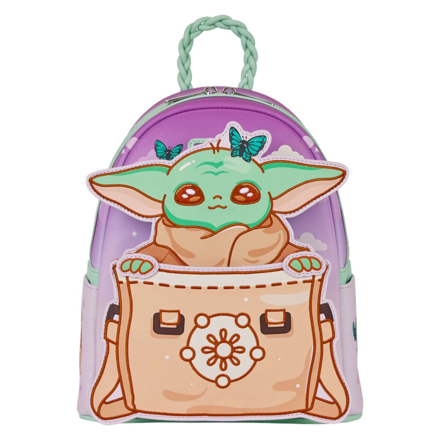 Loungefly The Mandalorian Grogu Butterfly Mini Backpack The Bag Dude