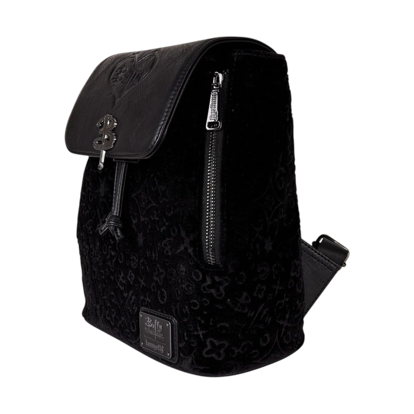 Loungefly Buffy the Vampire Slayer Velvet All-Over Print Drawstring Mini Backpack