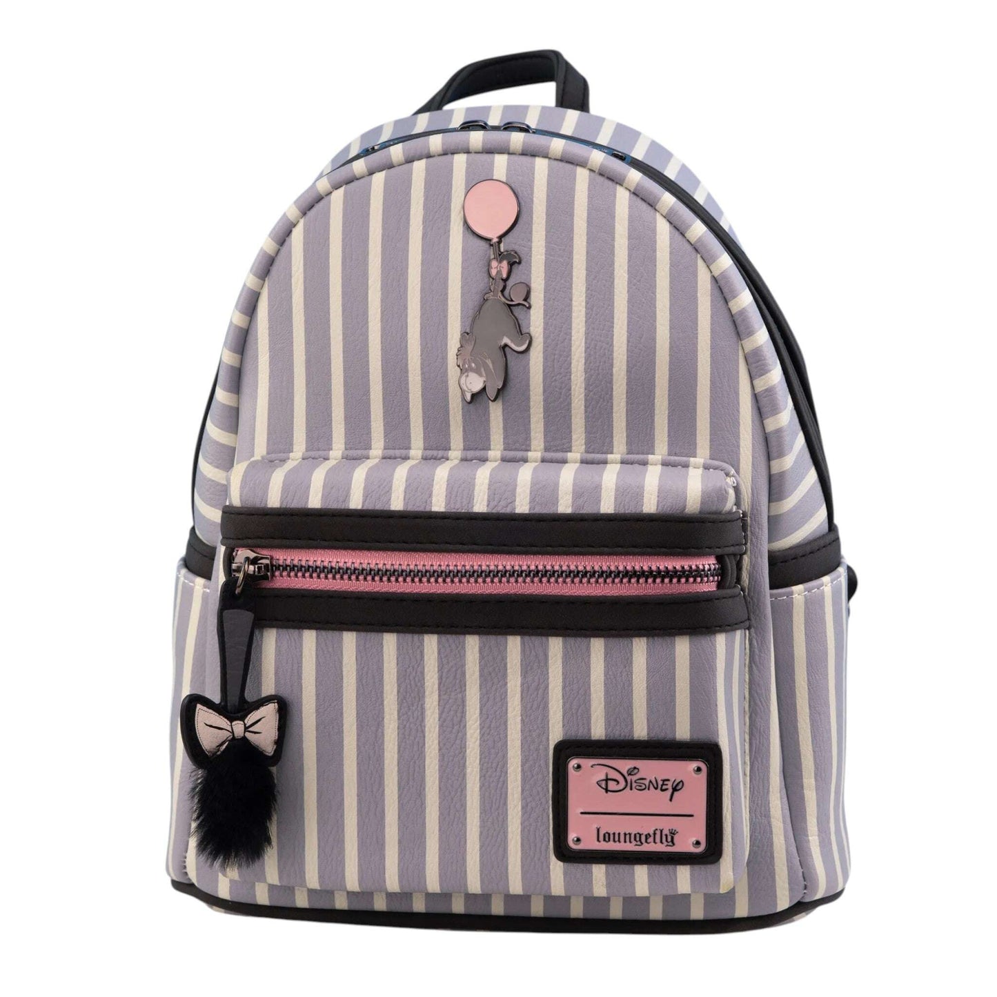 Loungefly x Disney Winnie the Pooh Eeyore Striped Balloon Mini Backpack The Bag Dude