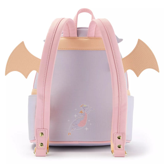 Loungefly Disney Parks Epcot Pastel Collection Figment Mini Backpack