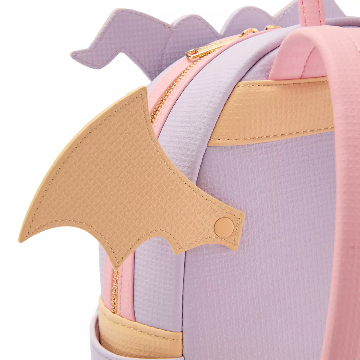 Loungefly Disney Parks Epcot Pastel Collection Figment Mini Backpack