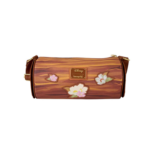 Loungefly Disney The Fox and the Hound Forest Floral Log Figural Crossbody Bag