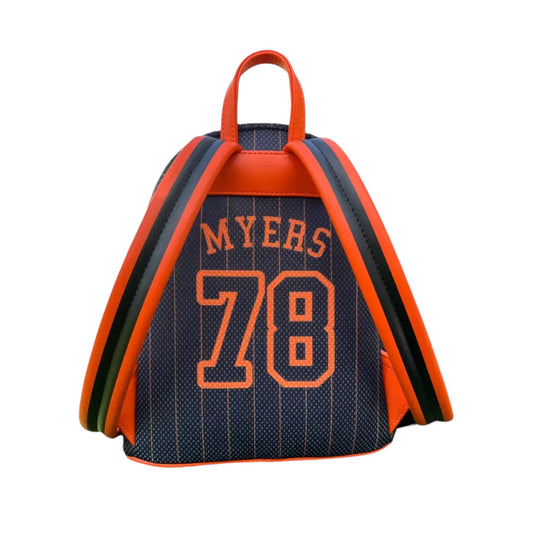 Loungefly Halloween Team Michael Myers Jersey Cosplay Mini Backpack