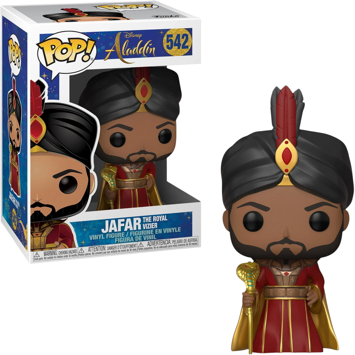 Funko Pop! Disney 2019 Aladdin Live Action Jafar The Royal Vizier Vinyl Figure