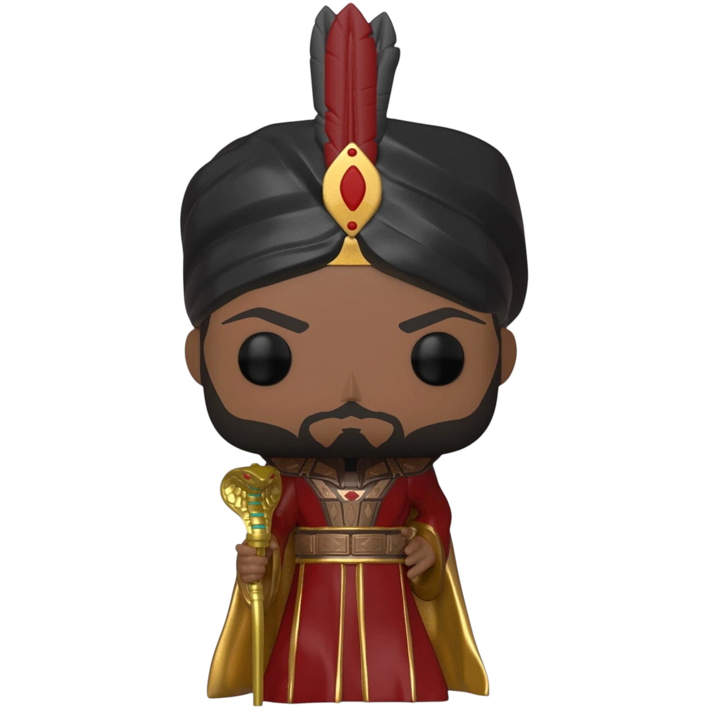 Funko Pop! vinyl figure of Jafar The Royal Vizier in regal attire with a turban on a white background