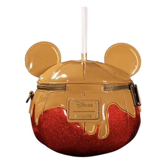 Loungefly Disney Mickey Mouse Caramel Apple Crossbody Bag The Bag Dude