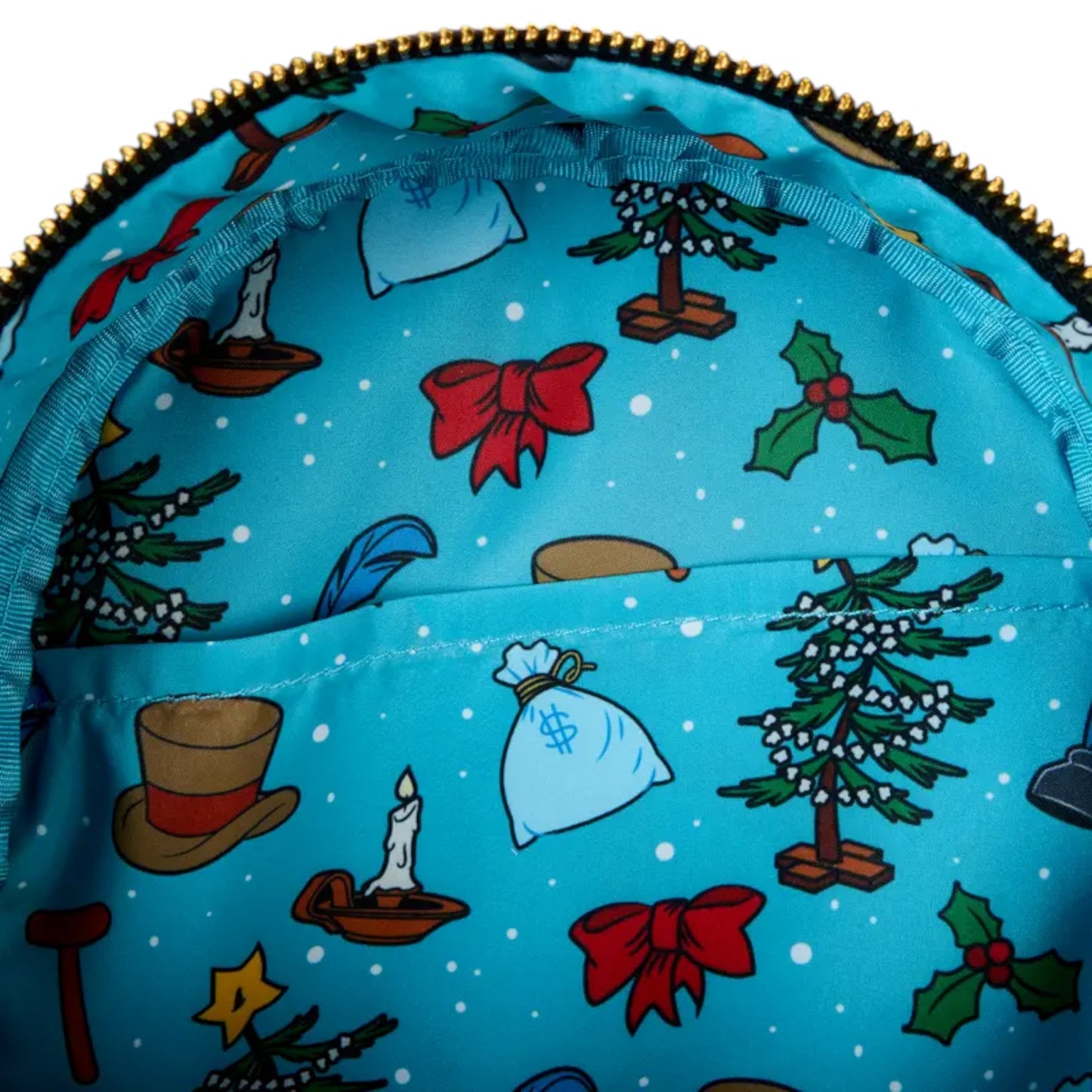 Loungefly Exclusive Limited Edition Mickey Mouse Christmas Carol Bob Cratchit Cosplay Mini Backpack
