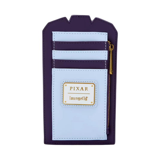 cardholder with Pixar and Loungefly logos on a white background