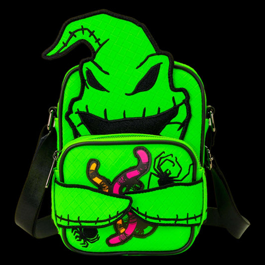 Loungefly Disney The Nightmare Before Christmas Oogie Boogie Cosplay Glow in The Dark Crossbuddies® Bag The Bag Dude