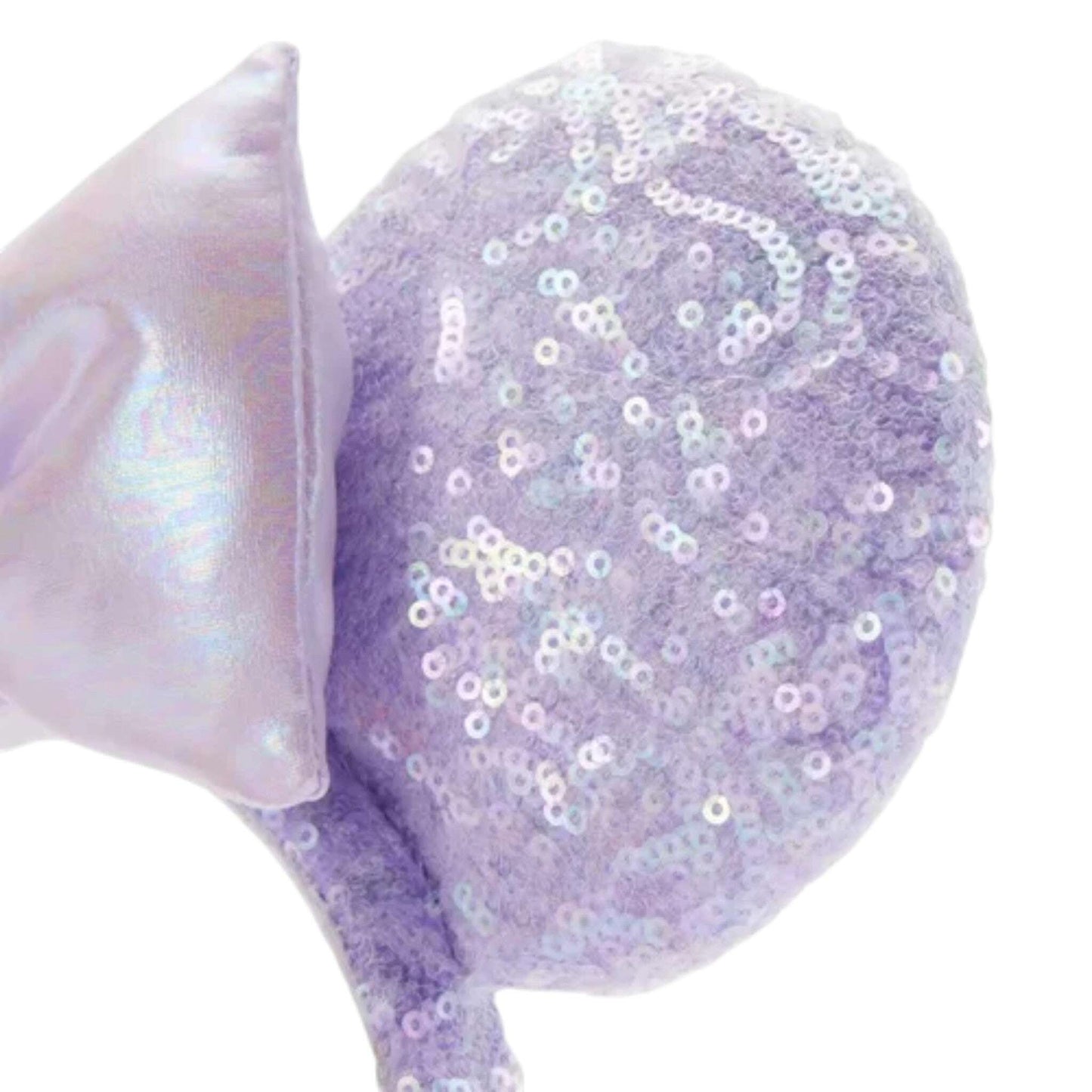 Disney Parks Minnie Mouse Opalescent Lavender Sequined Ears The Bag Dude