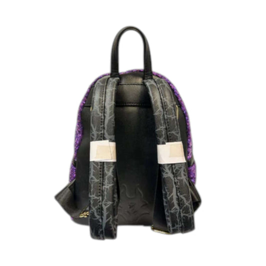 Loungefly Disney Sleeping Beauty Sequin Maleficent Lenticular Mini Backpack The Bag Dude