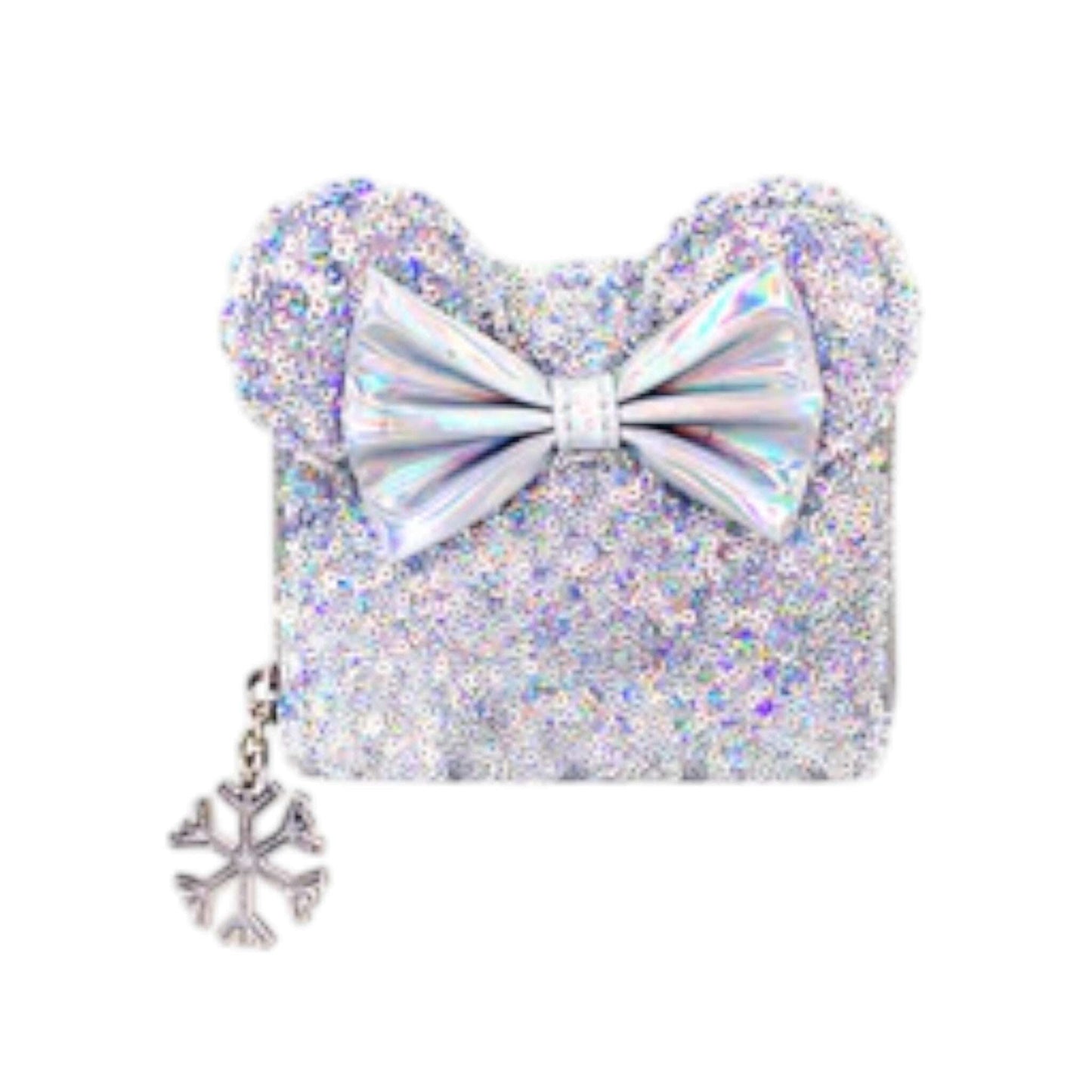 Loungefly X LASR Exclusive Disney Minnie Mouse Holographic Sequin Wallet The Bag Dude