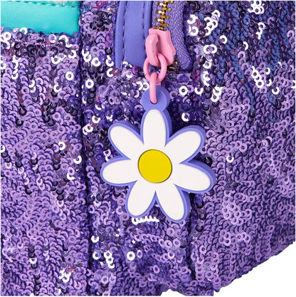 Loungefly Disney Daisy Duck 85th Anniversary Plush Mini Backpack