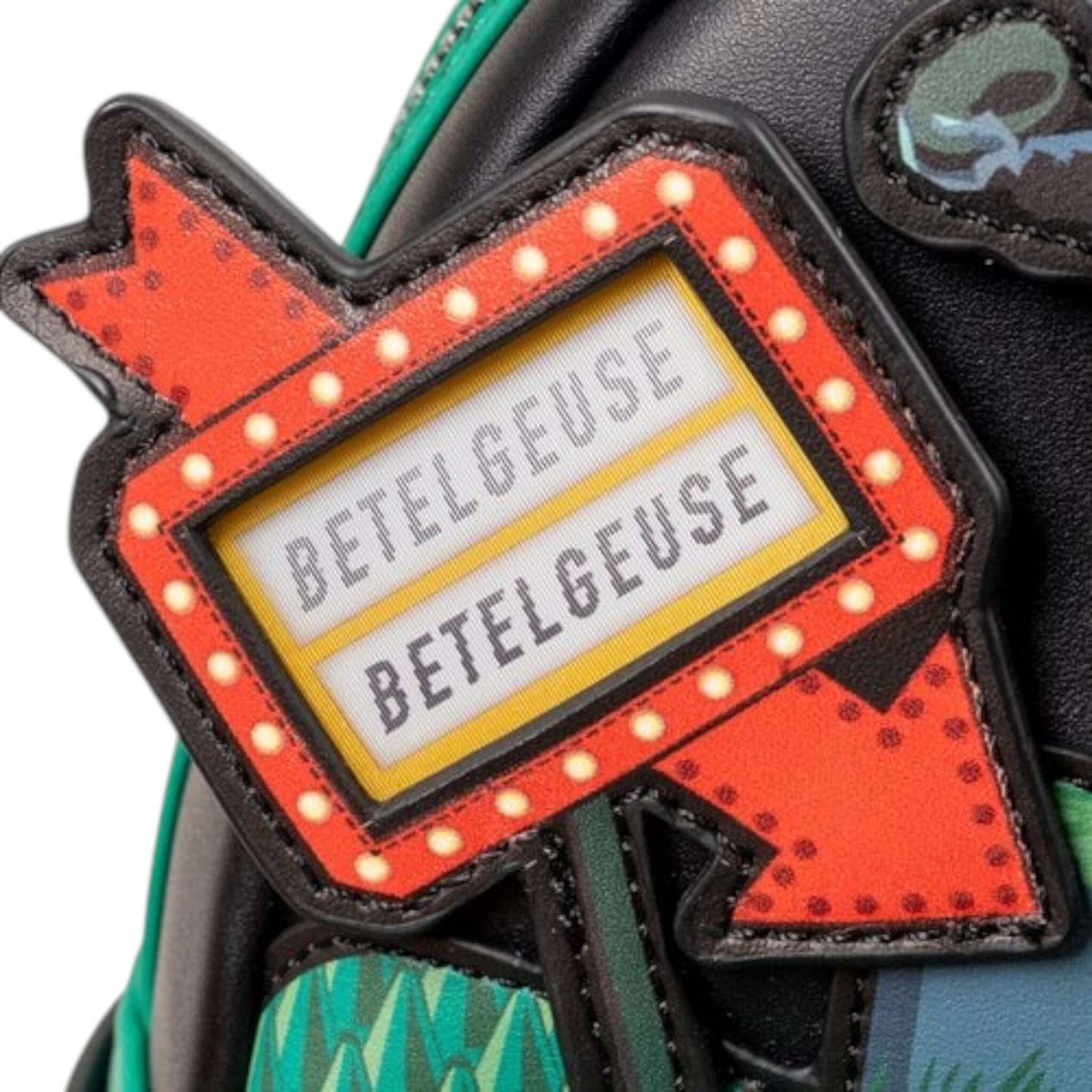 Loungefly Beetlejuice Graveyard Glow-in-the-Dark Mini-Backpack (EE Exclusive) The Bag Dude