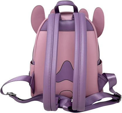 Loungefly Vault Stitch & Angel Plush Mini Backpack Bundle