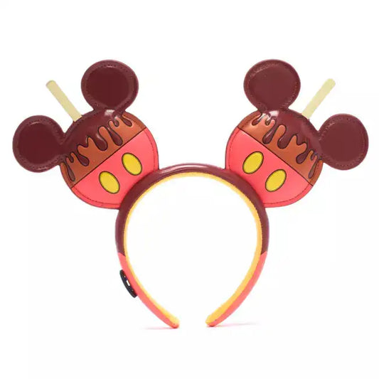 Headband with Mickey Mouse ears design on a white background