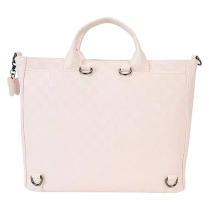 Loungefly Disney Minnie Ear Checkerboard Convertible Tote Bag