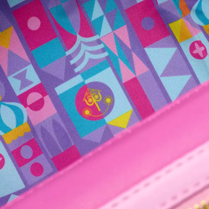 Loungefly Disney Parks Mickey Mouse Main Attraction It's a Small World Mini Backpack