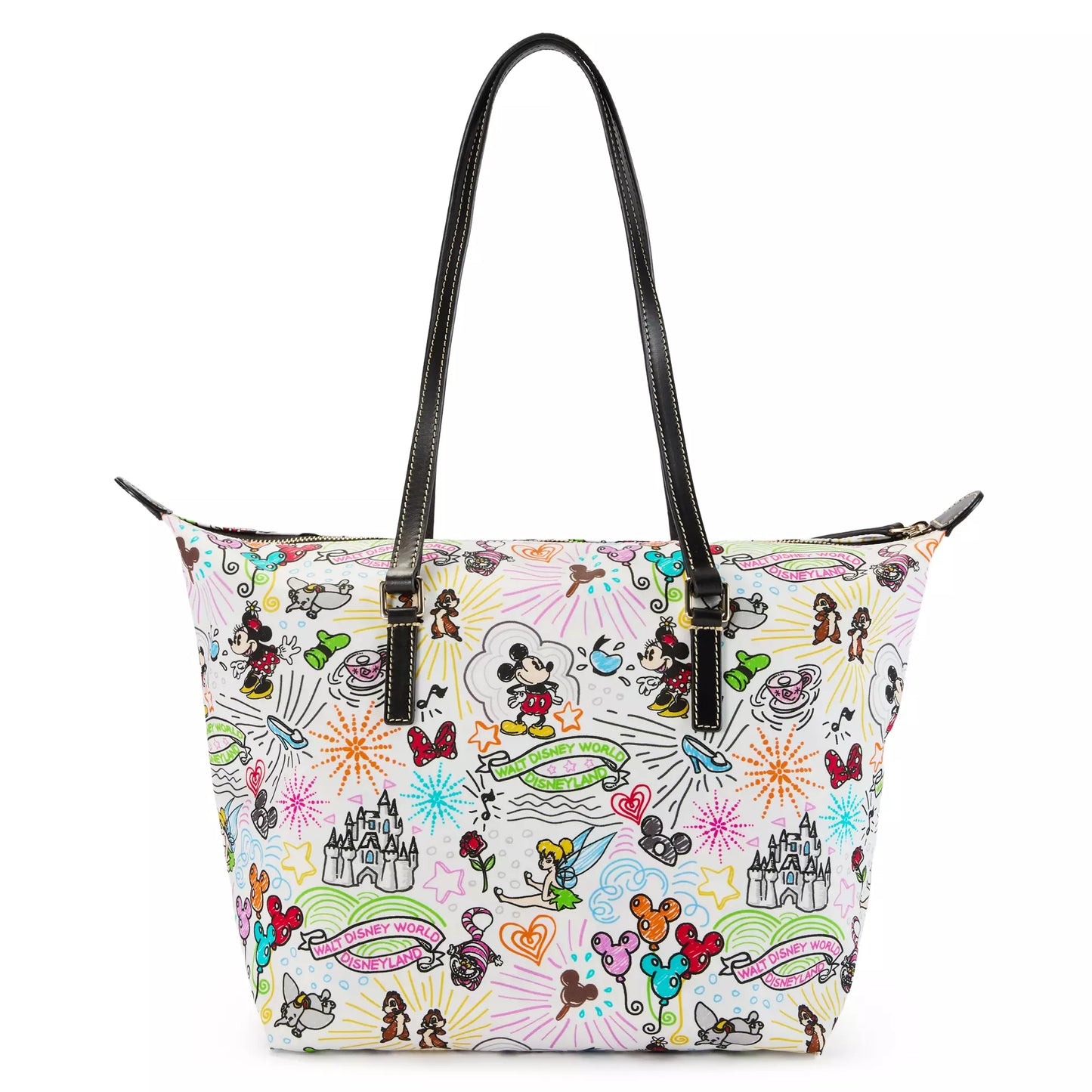 Dooney & Bourke Vault Disney Sketch Tote Bag & Pouch Bag Set