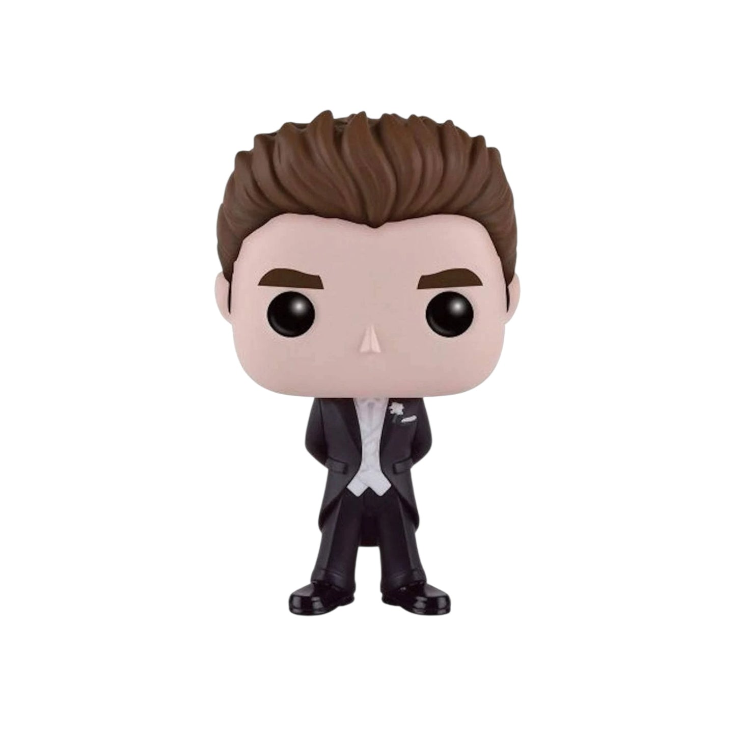 Funko Pop! vinyl figure of Twilight Edward "Tuxedo" in a suit on a white background