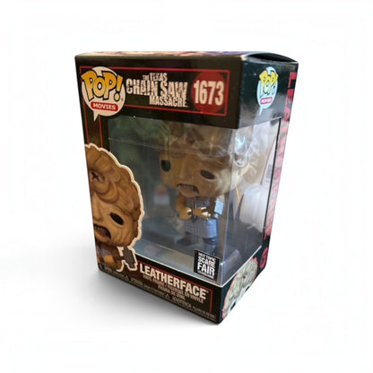 Funko Pop The Texas Chainsaw Massacre Leatherface #1673 HT Scare Fair '24 Vinyl Figure