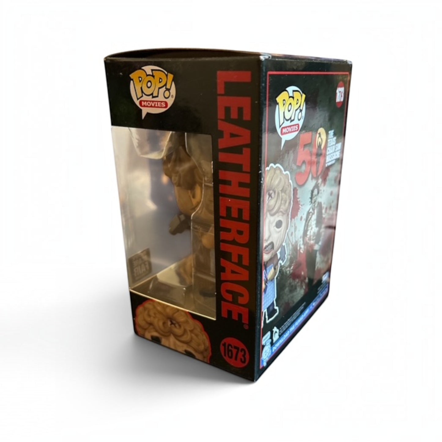 Funko Pop The Texas Chainsaw Massacre Leatherface #1673 HT Scare Fair '24 Vinyl Figure