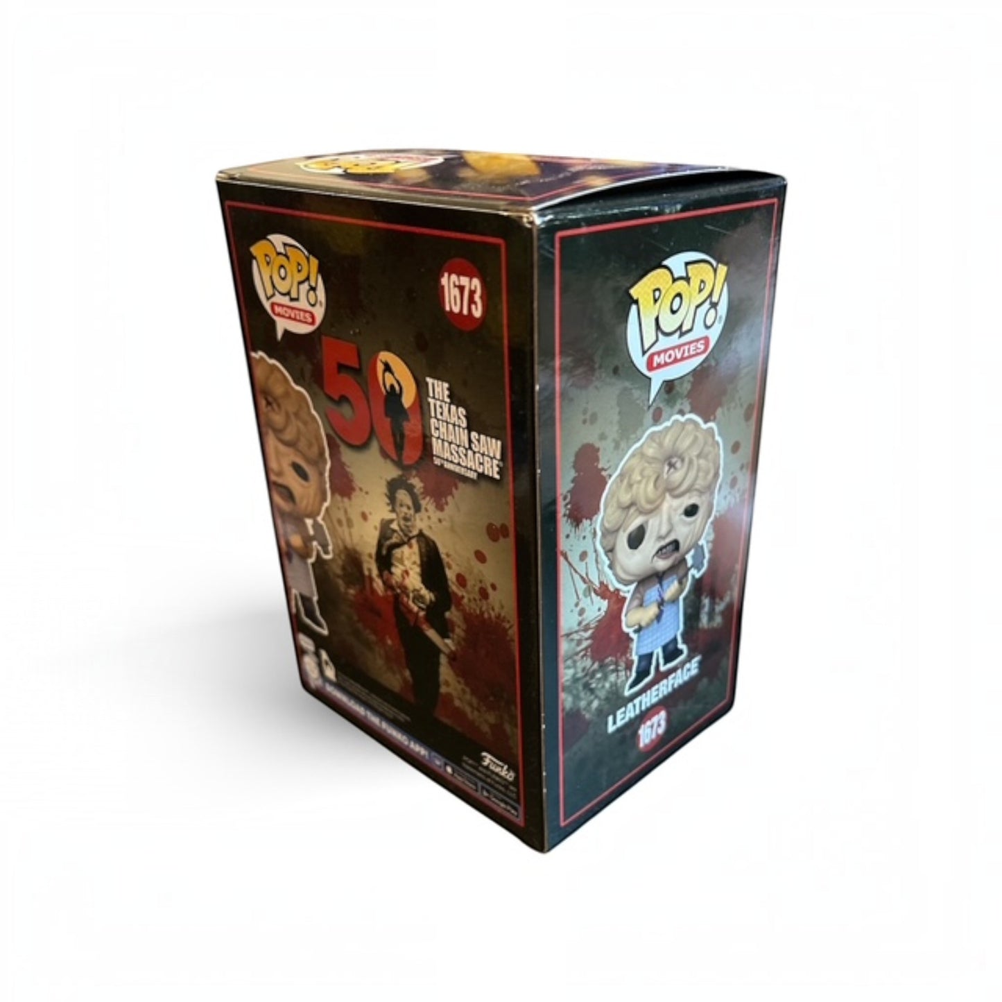 Funko Pop The Texas Chainsaw Massacre Leatherface #1673 HT Scare Fair '24 Vinyl Figure