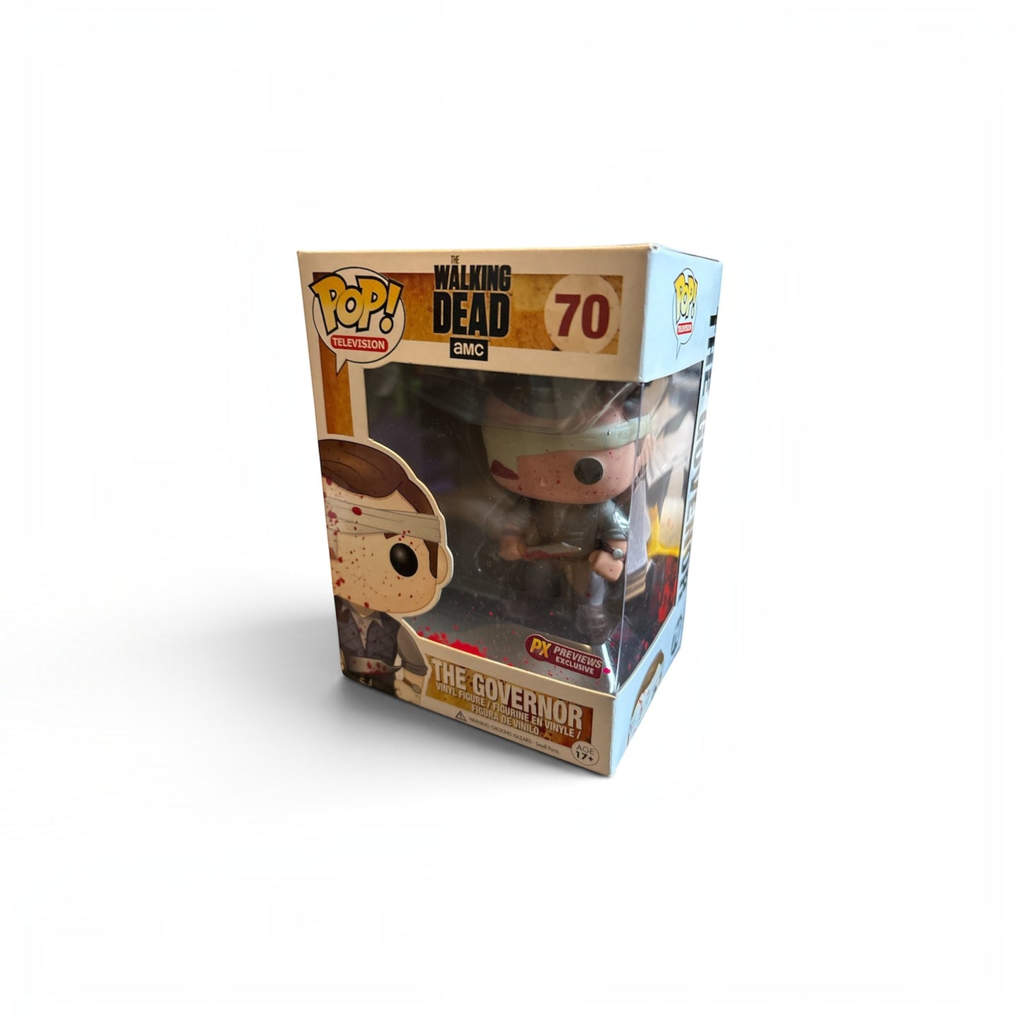 Funko Pop The Walking Dead The Governor #70 Bloody PX Previews Exclusive Vinyl Figure