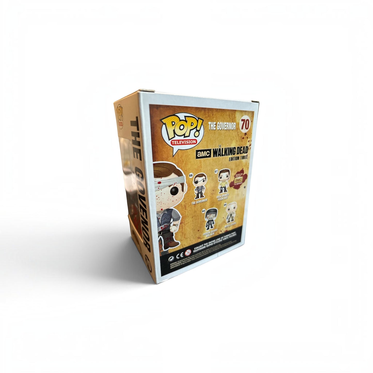 Funko Pop The Walking Dead The Governor #70 Bloody PX Previews Exclusive Vinyl Figure